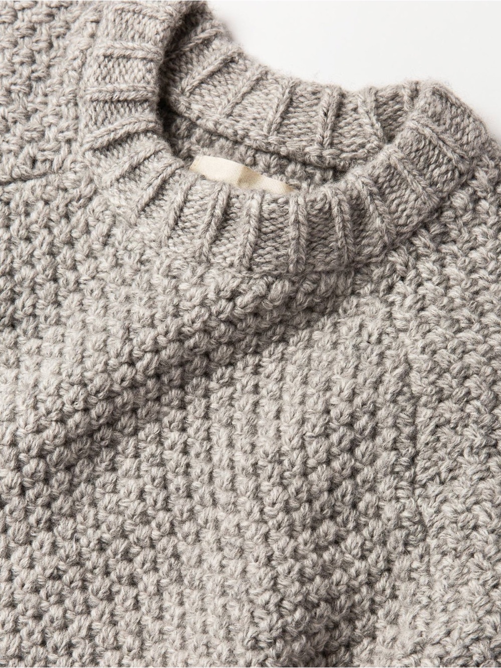 Taylor Stitch The Fisherman Sweater
in Heather Ash - Picture 2 of 10